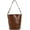 Brown, variant on Kukuzhu Hobo Bag Women Chic PU Tote Bag Stylish Ladies Casual Trendy Large Bucket Shoulder Bag