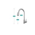 thumbnail image 5 of Revolutionary Kitchen Sink Faucet, Retractable Shower With Approximately 60cm Reach Offers Unmatched Flexibility For Hassle-Free Cleaning, 5 of 5