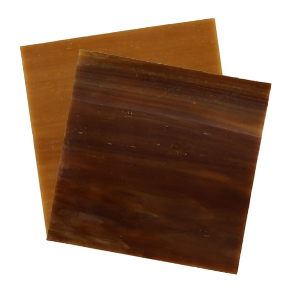 FRCOLOR  2 Pcs Colorful DIY Mosaic Tiles Craft Supplies Stained Glass Sheet