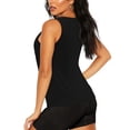 thumbnail image 3 of Fotbe Black Blusas Sin Mangas para Mujer – Estilo Casual, Corte Suelto, Slim-Fit, Cuello Redondo Deportivo, Tops de Verano para Gimnasio y Yoga-Large, 3 of 7