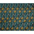 thumbnail image 4 of oneOone Polyester Lycra Fabric Leaves & Floral Block Print Sewing Fabric BTY 56 Inch Wide, 4 of 4