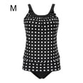 thumbnail image 4 of Greeniant Traje de baño sin mangas con espalda abierta y estampado de lunares de piezas para mujer Traje de baño METRO Greeniant OD001442-02, 4 of 6