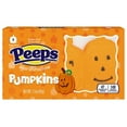 Peeps Marshmallow Candy Halloween Pumpkin, Orange Gluten Free Sugar Coated Pumpkins for Fall