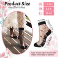 thumbnail image 4 of Bocaoying 10 Pairs Women's Sheer Socks,Floral Lace Socks, Mesh Ankle Socks, Breathable, Reinforced Heel Toe, Black, US 6-9, 4 of 9
