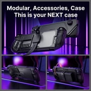 JSAUX ModCase PC0104 for Steam Deck Protective Case Basic Set