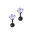 thumbnail image 3 of Pendientes de circonio Sonducket para hombre y mujer 6mm 1 Uds, 3 of 6