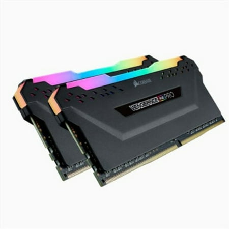 CORSAIR Vengeance RGB Pro 32GB (2 x 16GB) 288-Pin PC RAM DDR4 3200 (PC4 25600) Intel XMP 2.0 Desktop Memory Model CMW32GX4M2E3200C16