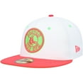 thumbnail image 3 of Men's New Era White/Coral Boston Red Sox  Fenway Park 100th Anniversary  Strawberry Lolli 59FIFTY Fitted Hat, 3 of 6