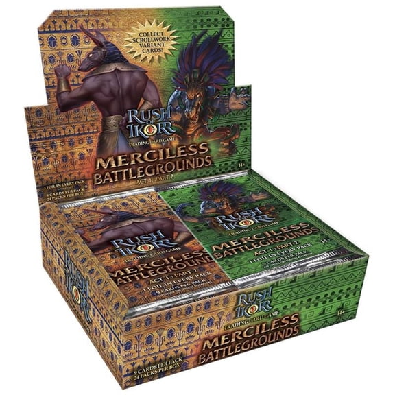 Rush of Ikorr TCG Act 1 - Part 2 Merciless Battlegrounds Booster Box Cards