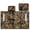 Yellow Camo Hunting Forest, variant on COEQINE Golf Cart Seat Covers with Carry Handle, Lightweight Golf Cart Seat Towel Blanket, Fit for EZGO/Yamaha/Club Car and Other 2-Seat Golf Carts, 51.2"x 30.3", Yellow Camo Hunting Forest