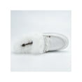 thumbnail image 4 of Gomelly Womens Moccasin Slippers Warm Winter Shoes Cozy House Shoes White 4, 4 of 5