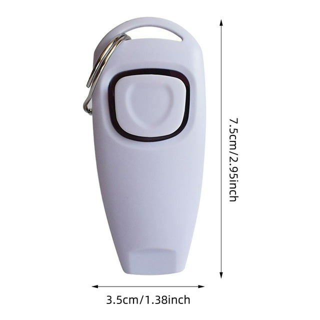 Whistle Clicker 2 In 1 Dog Training Device Dog Training Device Pet Training Supplies Outdoor Life Saving Whistle