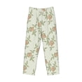 thumbnail image 4 of Balery Rose print Men's Pajama Pants,Ultra Lightweight Pjs,Lounge Pant-X-Large, 4 of 9
