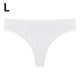 thumbnail image 1 of Guardurnaity Ropa interior de algodón para mujer Transpirable Absorbe la humedad Elástico Absorbe la humedad Elástico Color sólido Chica M Ropa interior blanco L, 1 of 6