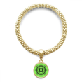 thumbnail image 1 of roundness front array en chain bracelet pendant jewelry hand ornament, 1 of 3
