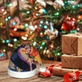 thumbnail image 6 of Fuzoiu Colorful Gecko Jungle Art Print Santa Hat Christmas Hat for kids,Santa Hats with Pompom, Unisex Xmas Holiday Hat for Christmas New Year Festive Party Supplies, 6 of 6