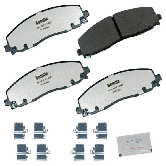 BENDIX MKD2224FM Fleet Metlok Semi-Metallic SDR Disc Brake Pad