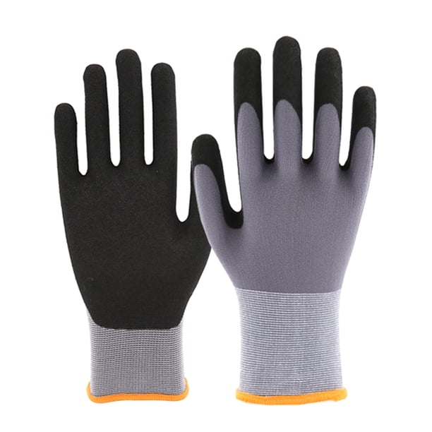 1 par de guantes impermeables resistentes al corte Guantes de trabajo resistentes al desgaste del jardín de seguridad para cortar en rodajas Suministros de jardinería de talla de madera (talla M)