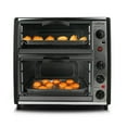 NutriChef MultiFunction Dual Oven with Rotisserie & Roast Cooking