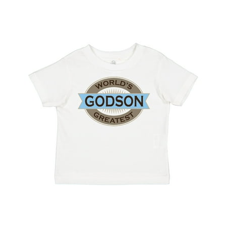 

Inktastic Godson (Worlds Greatest) Gift Toddler Boy Girl T-Shirt