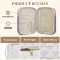 thumbnail image 6 of Yuyamidu Pink Rose Bible Case for Women Bird Large Bible Cover Tote Bags Organizer for Women Bibles Bags Purse with Handle Christian Gifts for Books Lovers, 6 of 8