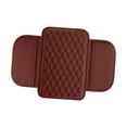 thumbnail image 4 of Cojín genérico para reposabrazos de coche, funda para caja de reposabrazos, almohadilla para consola central interior rojo, 4 of 9