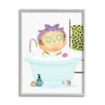 thumbnail image 5 of Stupell Industries Children's Tiger Bubble Bath Cute Safari Animal Bathroom, 24 x 30,Design by Erica Billups, 5 of 5