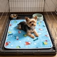 thumbnail image 1 of Washable Pet Cage Mat for Small Animals and Cats Dogs – Soft Polyester Bedding Liner, Reusable Pad for Hamsters Rabbits Guinea Pigs and Reptile Cages, Crates and Carriers, 1 of 6