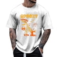 thumbnail image 1 of T-Shirt Graphique pour Hommes, Col Rond, Manches Courtes, Décontracté, Confortable, pour Usage Quotidien, 1 of 4