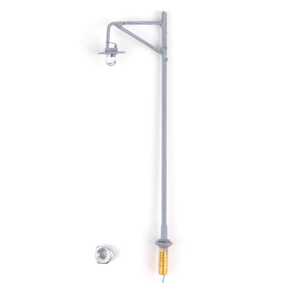 Cateissary Lámparas de poste LED 1:50/1:87, modelo de 3V/12V, diseño de tren, lámpara de calle, luz DIY en miniatura, accesorios para patio de Artesanía tipo 6