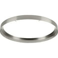 thumbnail image 3 of Progress Lighting, Everlume, 1-Light, Flush Mount, Brushed Nickel, Edgelit Round Trim Ring, 3 of 5