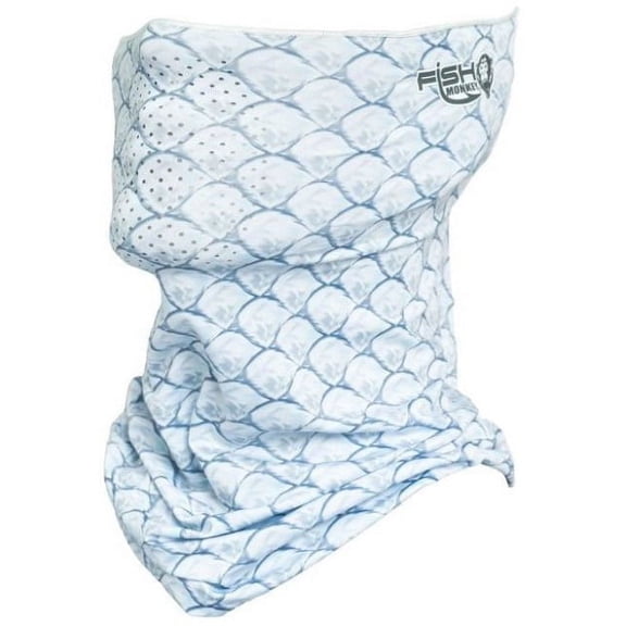 Fish Monkey FM40-TARP Performance UPF 50 Tarpon Tan OSFA Men's Face Guard