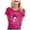 Hot Pink, variant on Cancer Awareness Shirts for Women in October Pink Ghost Witch Halloween Tees Short Sleeve Crewneck Pink Ribbon Survivor Gifts Tops