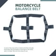 thumbnail image 2 of Motorcycle Rear Wheel Tie Down Strap, Universal Strap Rear Wheel Transport Balance Tire Straps Made by Strong Polyester Webbing, 2 of 6