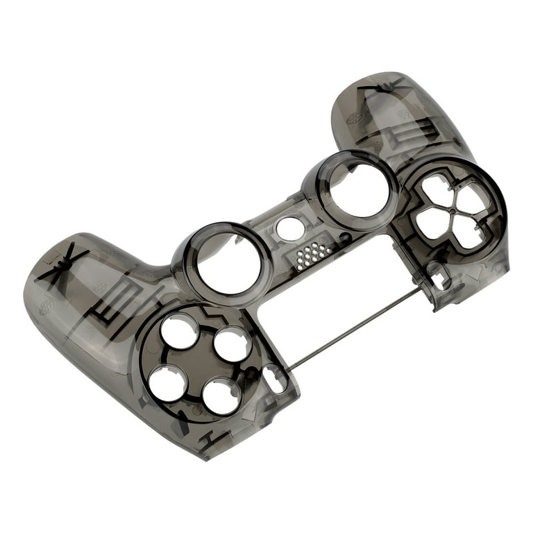 eXtremeRate Transparent Crystal Clear Black Replacement