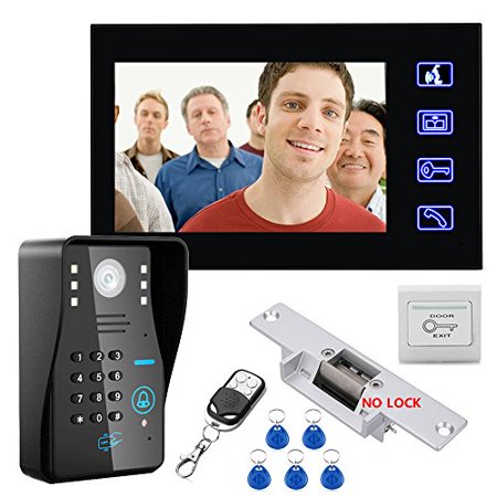 Mountainone 7 Rfid Password Video Door Phone Intercom Doorbell