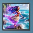 thumbnail image 3 of 5D DIY completo redondo taladro diamante pintura dibujos animados kit decoración del hogar arte arte, 3 of 9