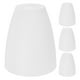 thumbnail image 5 of Taza de café de cerámica blanca Tapa de tapa de cerámica blanca cubierta de taza de té cubierta de reemplazo de tetera tazón tapa tapa para líquidos calientes y fríos de 3.5 pulgadas, 5 of 6