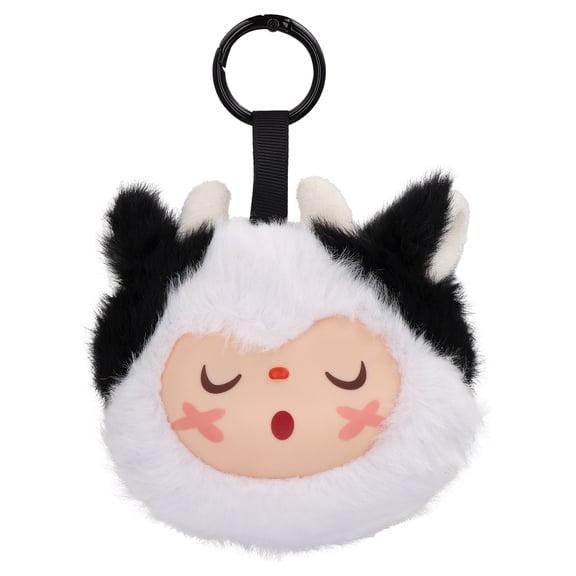 Scary Beary Moonbeamy Collectible Plush Keychain Pouch, 3.5"