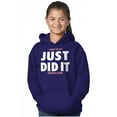 thumbnail image 5 of Just Did It Religious Jesus Christian Kids Hoodie Sweatshirt Girls Teen Brisco Brands S, 5 of 6