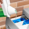 thumbnail image 3 of Bearachild Contenedor de detergente en polvo ABS Caja de caja transparente con boca inclinada sellada Type7 NO7, 3 of 6