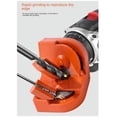 thumbnail image 3 of Drill Bit Grinding Artifact Functional Twist Drill Grinding Artifact Portable Drill Grinder Electric Drill Grinding A,1 x Drill Bit Grinding Artifact,Black, 3 of 10