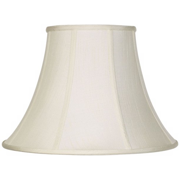 Imperial Shade Creme Large Bell Lamp Shade 9" Top x 18" Bottom x 13