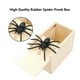 thumbnail image 4 of Caja de madera de broma de araña de goma para niños, lengua falsa, serpiente, lámpara de pulgar, eyección, caja de dulces, Juguetes Divertidos para niños, regalo de Halloween, 4 of 4