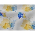 thumbnail image 4 of oneOone Viscose Jersey Mustard Yellow Fabric Texture & Mandala Watercolor Quilting Supplies Print Sewing Fabric By The Yard 60 Inch Wide, 4 of 5
