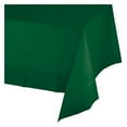 thumbnail image 1 of 723124 54 x 108 in. Plastic Table Cover, Hunter Green, 1 of 1