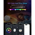 thumbnail image 3 of DOWILLDO    Projector, 16 Million Colors & Nebula Light with Voice Control & Timer for Kids Room & Party Decor (Black), 3 of 11
