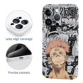 thumbnail image 4 of Anime Phone Case, Jujutsu Kaisen Phone Case for iPhone 15/ 15 Plus/ 15 Pro/ 15 Pro Max, Anti-Scratch & Shockproof PC Hard Shell Cover, Wireless Charging Compatible, 4 of 8