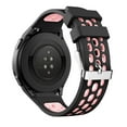 thumbnail image 5 of EGNMCR Two-Color Round Hole Watch Mesh Strap For Watch GT 2E Watch Band, 5 of 5