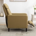 thumbnail image 6 of Aukfa Recliner Chair Adjustable Single Sofa Leather Lounge Chair for Living Room Bedroom,Mustard Green, 6 of 8